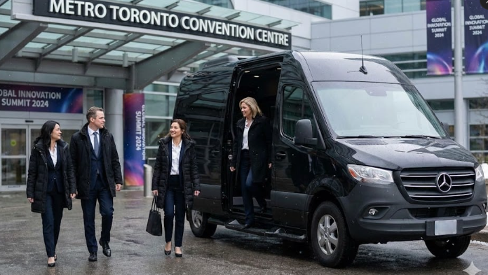 Mercedes Sprinter van group transportation Toronto